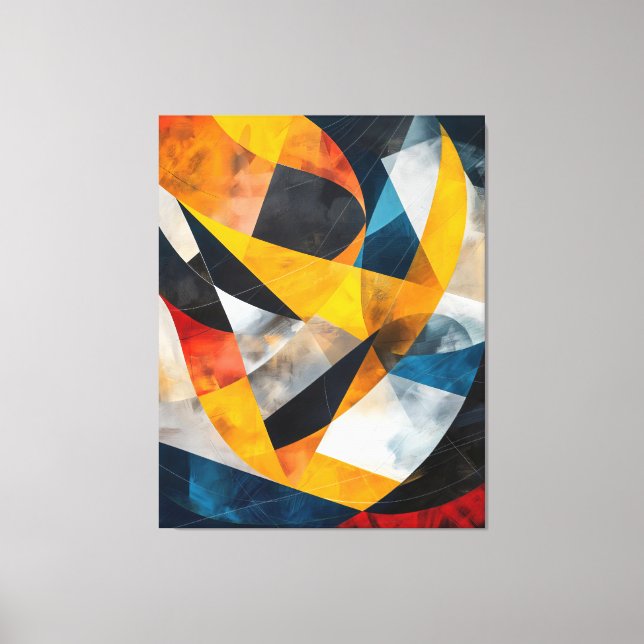 Toile Confluence Orbitale (Recto)