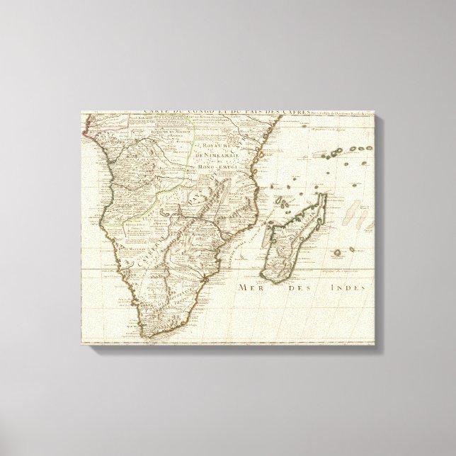 Toile Congo, Afrique (Recto)