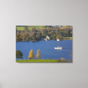Toile Coniston Water, Lake District, Cumbria, Angleterre