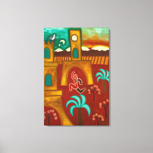 Toile Conquête du château 2010