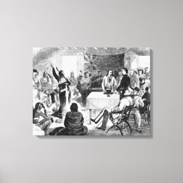 Toile Conseil Bull, 1877 (Recto)