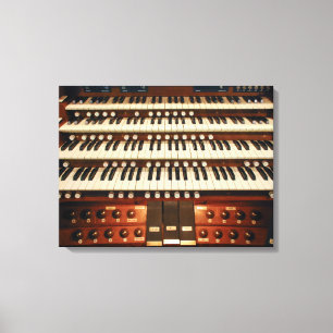Toile Console d'orgue
