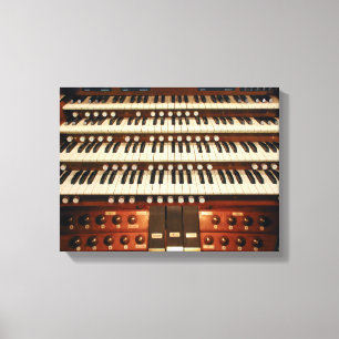 Toile Console d'orgue