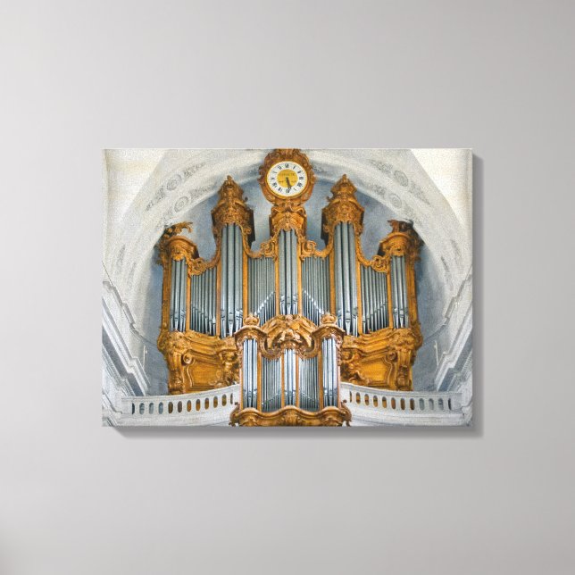 Toile Console d'orgue (Recto)
