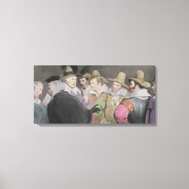 Toile Conspiration pour faire sauter le Parlement (HB Sk (Recto)