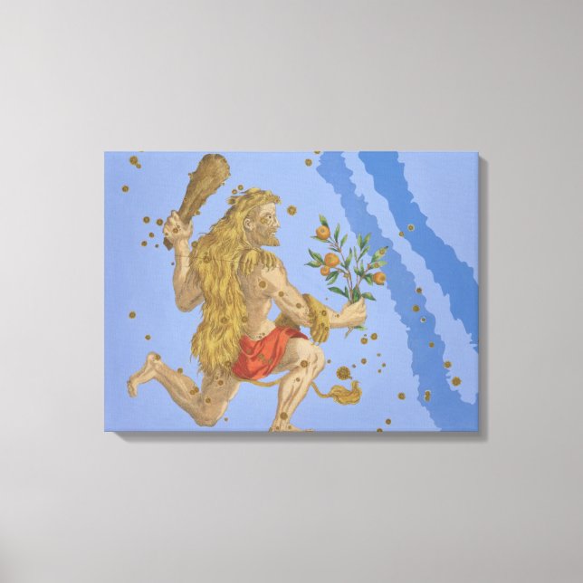 Toile Constellation de Pelte de Lion Hercules, de 'Urano (Recto)