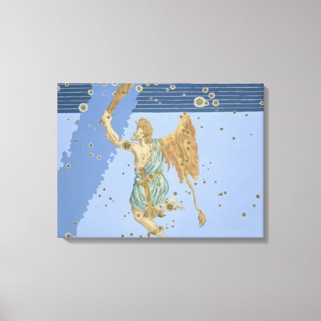 Toile Constellation d'Orion, de 'Uranometria' de Joha (Recto)