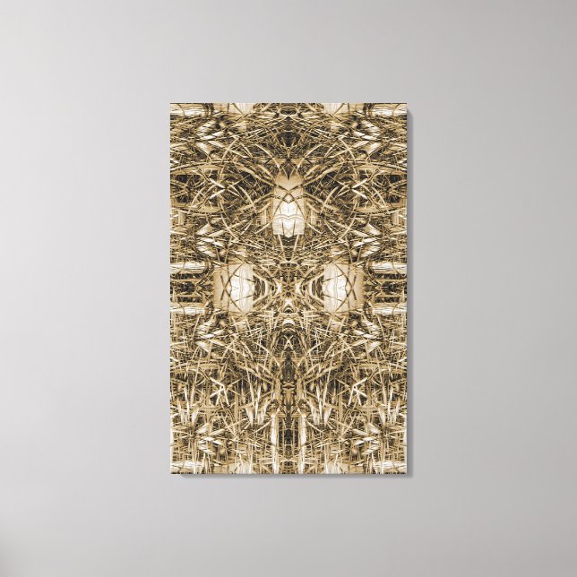 Toile Construction d'imaginaires Abstraits (Recto)