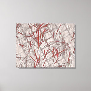 Toile Construction en rouille et gris