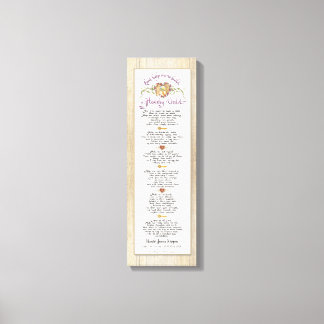 Toile Construire une calligraphie infantile saine Parent