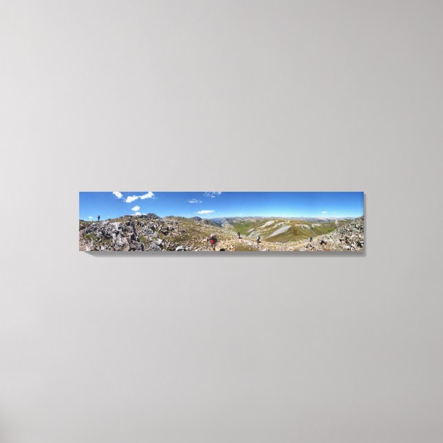 Toile Continental Divide Weminuche Wilderness Colorado (Recto)