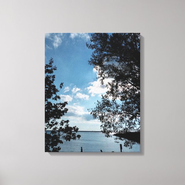 Toile Contraste audacieux et marqué (Recto)