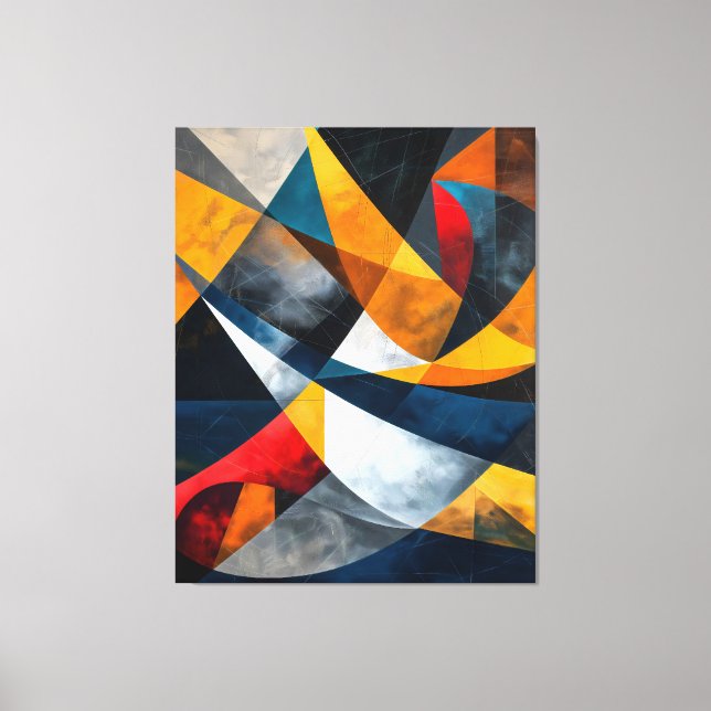 Toile Converging Arcs of Quiet Momentum (Recto)