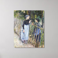 Conversation vintage Camille Pissarro