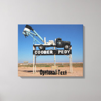 Toile Coober Pedy Outback Australie Souvenir Photo