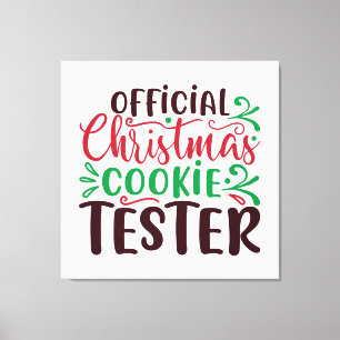 Toile Cookie officielle de Christma