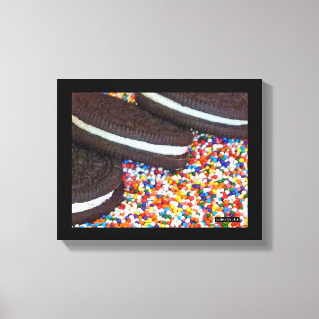 Toile Cookies en arrosage (Recto)