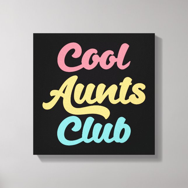 Toile Cool Aunts Club II (Recto)