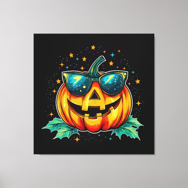 Toile Cool cosmique Jack-O-Space (Recto)