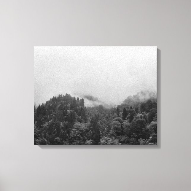 Toile Cool, nature brumeuse magique (Recto)