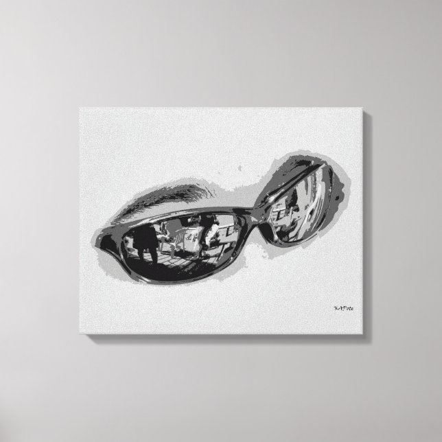 Toile cool Shades (Lunettes de soleil) (Recto)