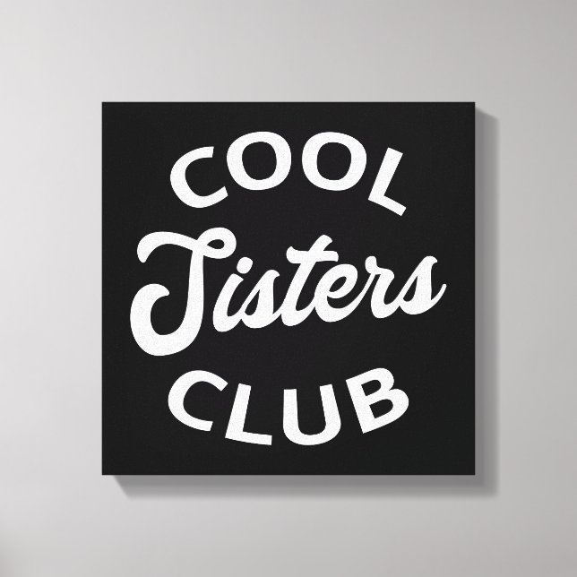 Toile Cool Sisters Club I (Recto)