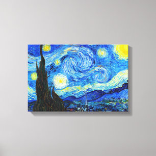 Toile Cool Starry Night Vincent Van Gogh peinture