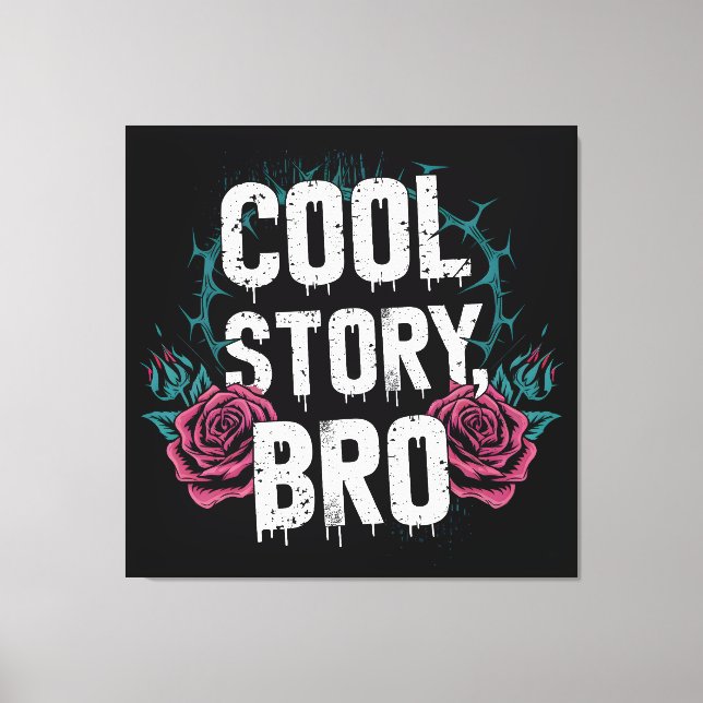 Toile Cool Story Bro (Recto)