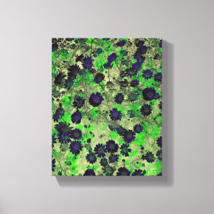 Toile Cool tendance Floral Abstrait Design moderne