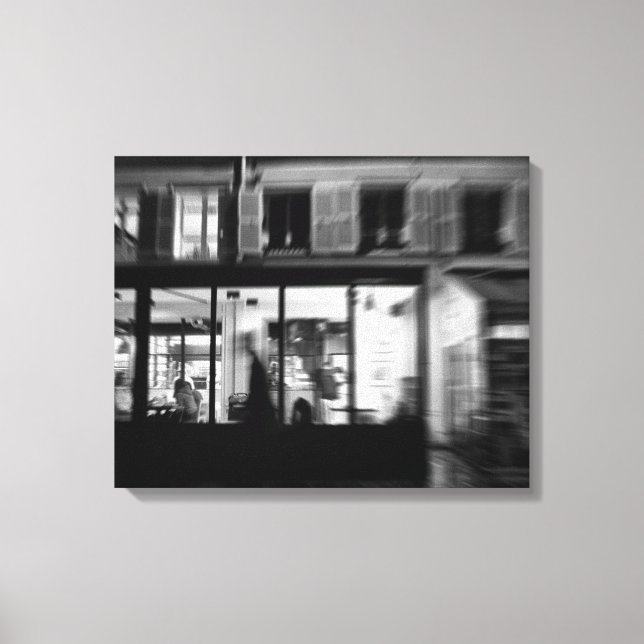 Toile Cool, urbain moderne Paris photo de nuit (Recto)