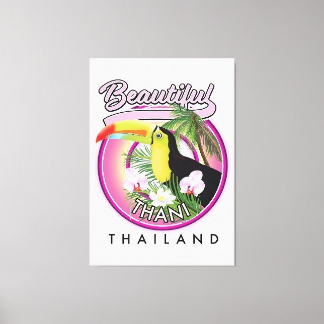 Toile Copie de Beautiful Thani Thaïlande (Recto)