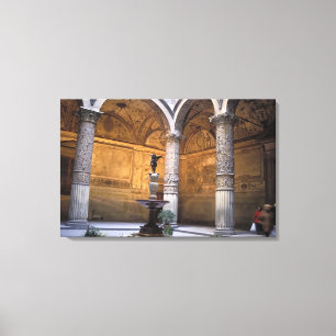 Toile Copie de Putto avec dauphin par Andrea del