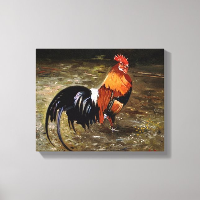 Toile Coq/Gaulois/Rooster (Recto)