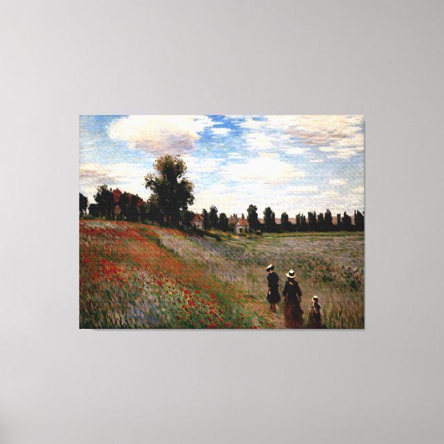 Toile Coquelicots (Recto)