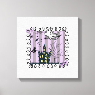 Toile Coquette iridescente Halloween
