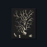 Toile Corail noir et tan<br><div class="desc">Allez sous l'eau pour explorer la mer avec toutes ces différentes créatures marines et voir tous les coraux bronzés. Cette oeuvre d'art vintage s'ajoute à merveille à tous les amoureux de la mer avec un arrière - plan noir. Obtenez votre impression artistique dès aujourd'hui sur votre produit.</div>
