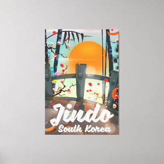 Toile Corée du Sud du Jindo