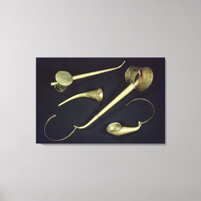 Toile Cornets d'instruments acoustiques (Recto)