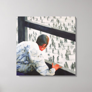 Toile Correspondant à l'étranger 1987