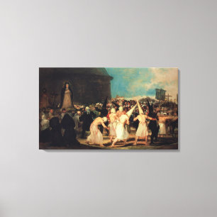 Toile Cortège de Francisco Jose de Goya y Lucientes   d