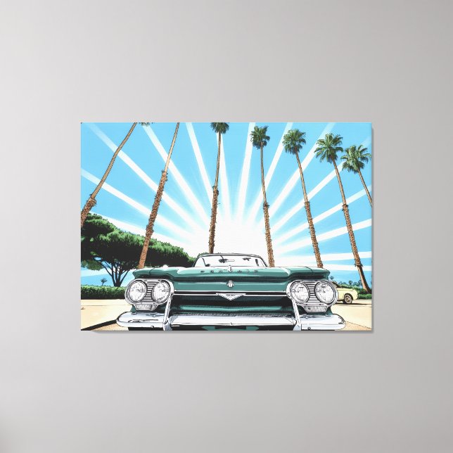 Toile Corvair Pop Art (Recto)