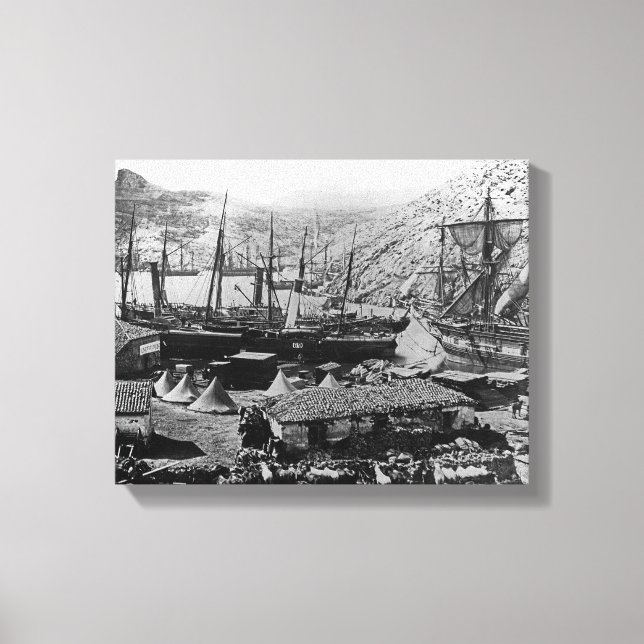 Toile Cossack Bay, Crimée, c.1855 (Recto)