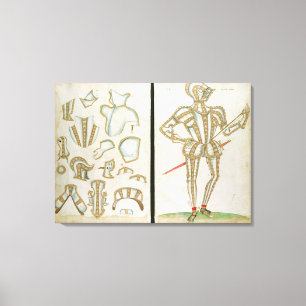 Toile Costume d'armure pour mon Lorde Skrope, "d'un