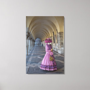 Toile Costume de carnaval féminin, Venise