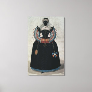 Toile Costume de mascarade dans le style de Henri III