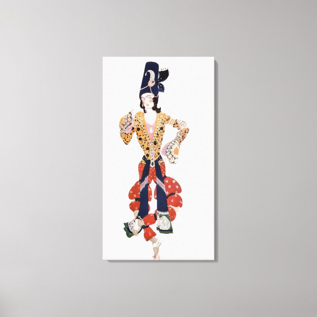 Toile Costume pour Nijinsky dans le ballet (Recto)