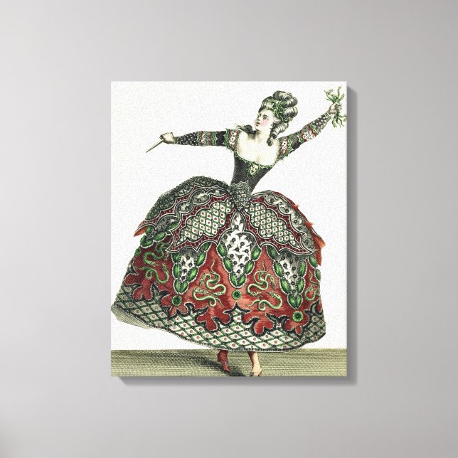Toile Costume pour une Furie dans 'Iphigenia in Tauris'  (Recto)