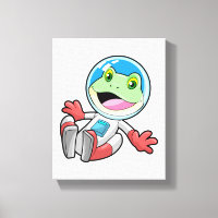 Costume spatial de l'astronaute de grenouille