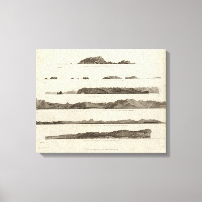 Toile Côte de l'Amérique du Nord-Ouest (Recto)