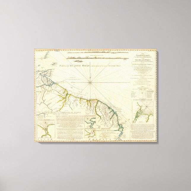 Toile Côte du Guyana (Recto)